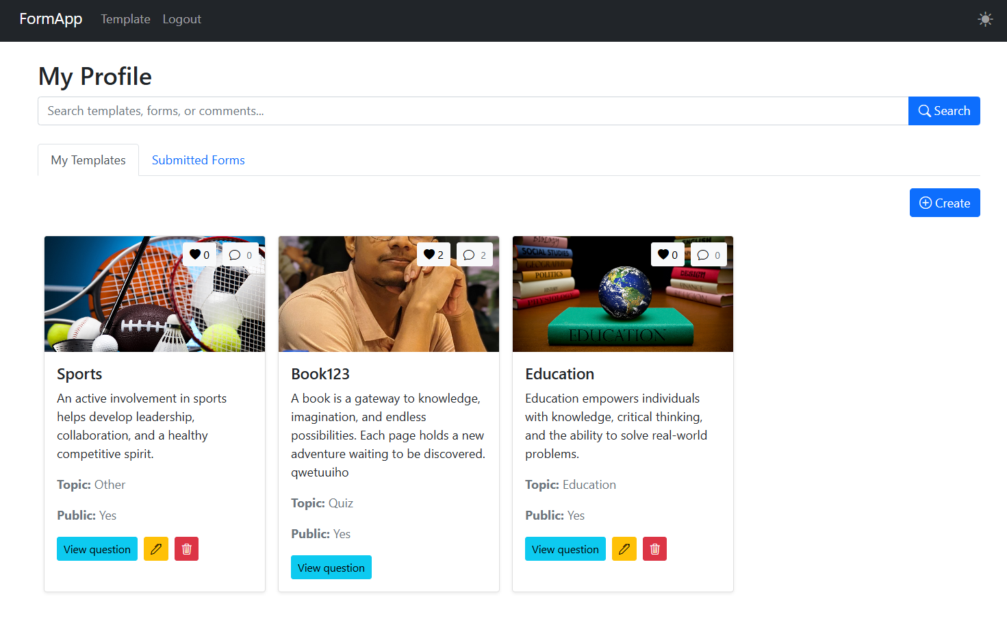 Form App